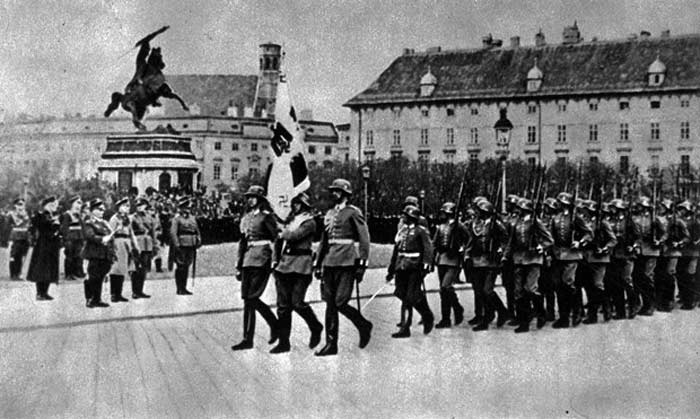 Аннексия Австрии Германией — 1938 г.