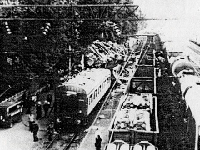 Крушение на станции Каменская. 7 августа 1987