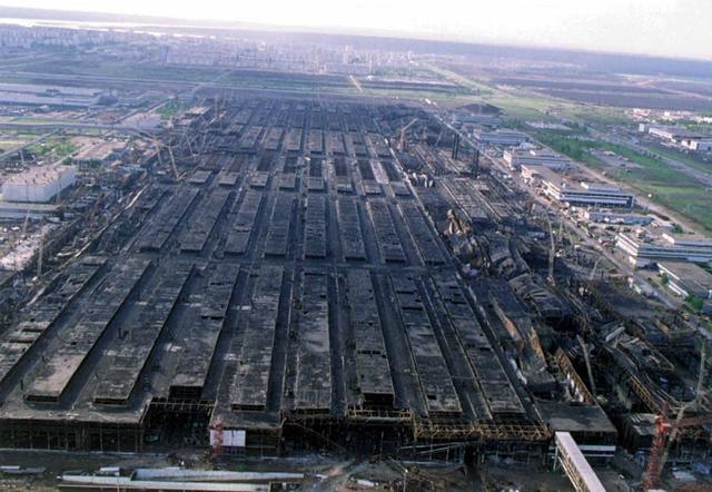 Пожар на заводе двигателей КАМАЗа. 14 апреля 1993 г.