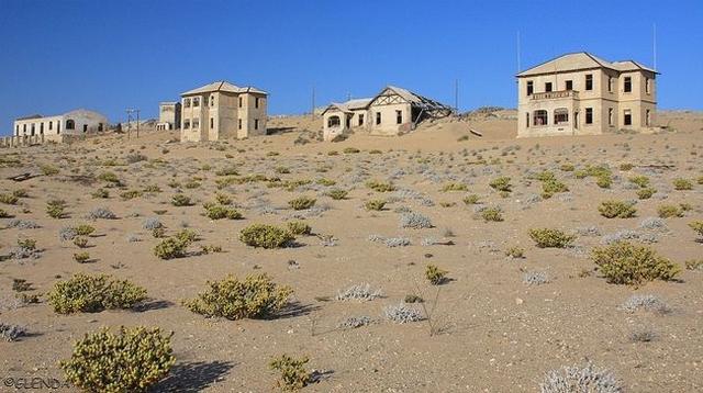 Город-призрак в пустыне Намиб