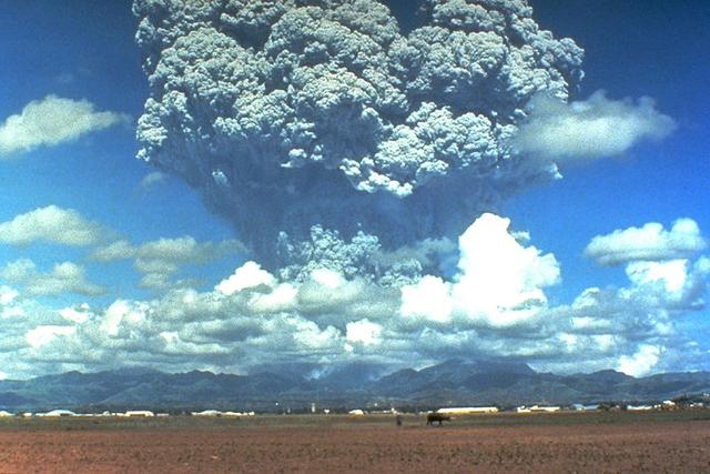 Извержение вулкана Пинатубо. 1991 г.