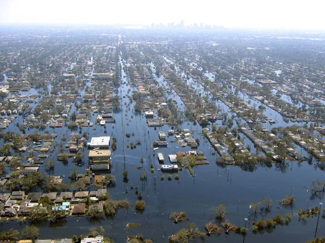 Ураган Катрина. Август 2005 г.